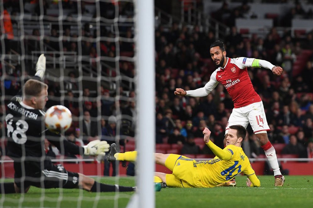 Hasil Pertandingan Arsenal vs BATE Borisov: Skor 6-0