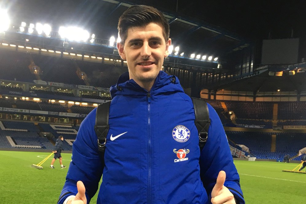 Courtois Konfirmasi Perpanjangan Kontraknya Kian Nyata