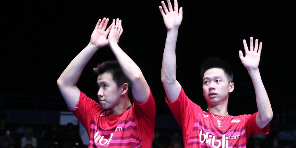 Cetak Sejarah, Marcus dan Kevin Juara Dubai Superseries Final 2017