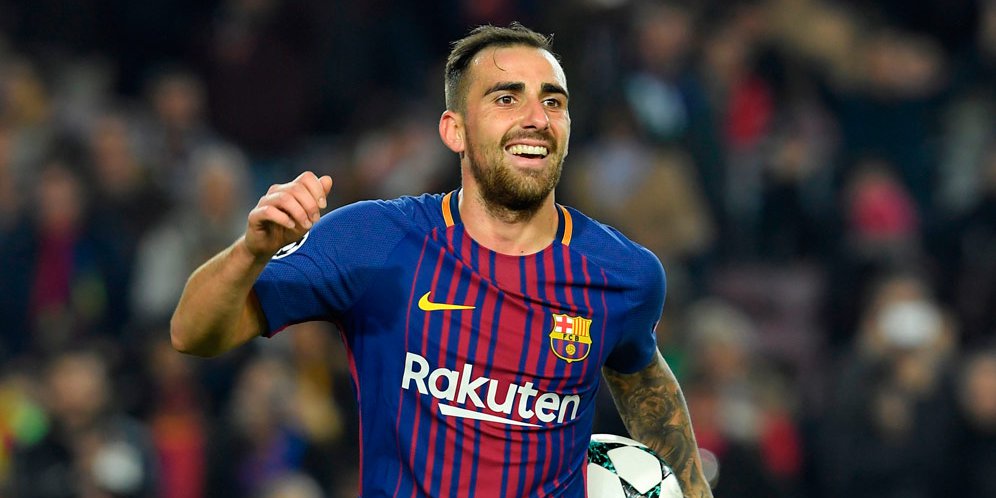 Paco Alcacer (c) AFP