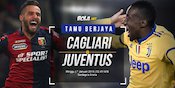 Prediksi Cagliari vs Juventus 7 Januari 2018