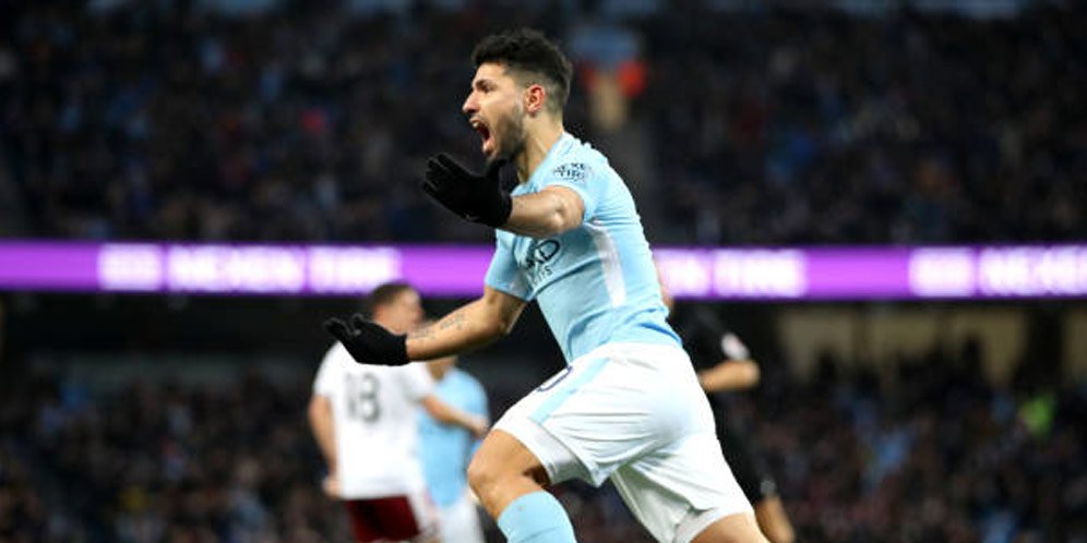 Hasil Pertandingan Manchester City vs Burnley: Skor 4-1