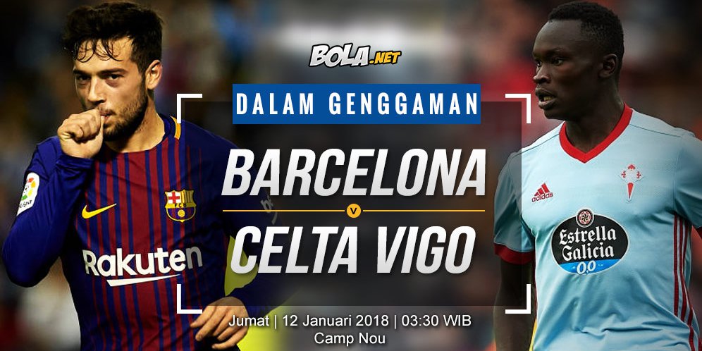 Prediksi Barcelona vs Celta Vigo 12 Januari 2018