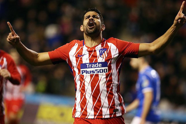 Costa Bersama Atletico Madrid