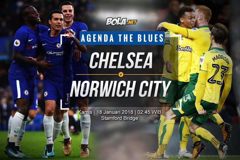 Prediksi Chelsea vs Norwich City 18 Januari 2018 Prediksi Chelsea vs Norwich City 18 Januari 2018
