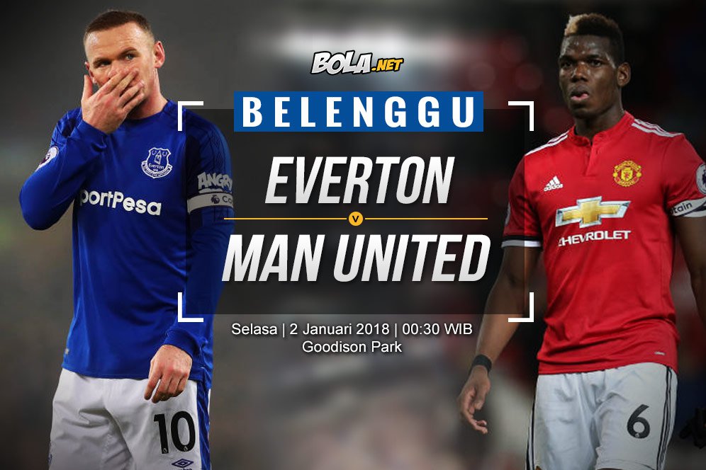 Data dan Fakta Premier League: Everton vs Manchester United