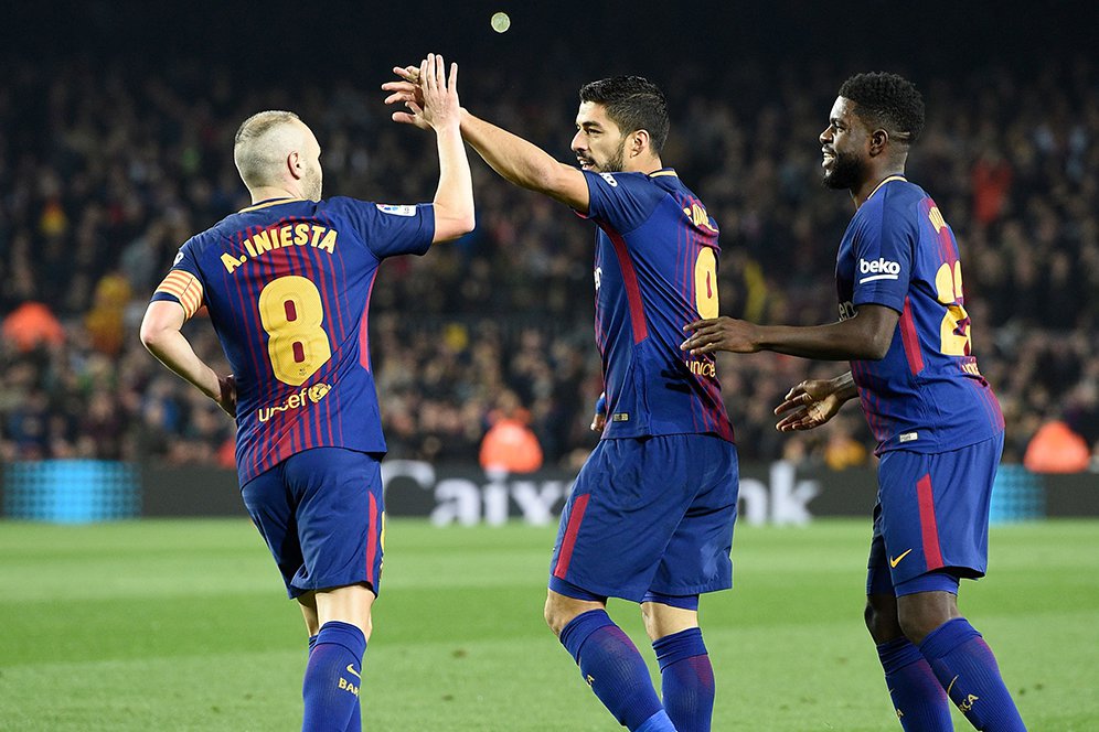 Iniesta: Sepakbola Bukan Matematika, Barca Tak Pernah Menyerah