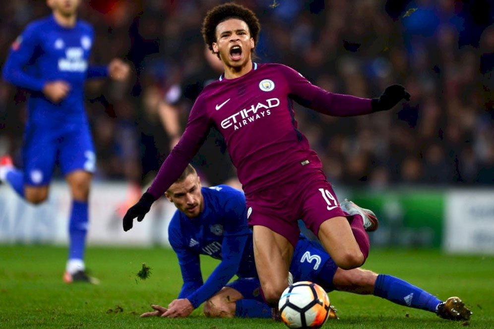 Man City Konfirmasi Leroy Sane Cedera Ligamen