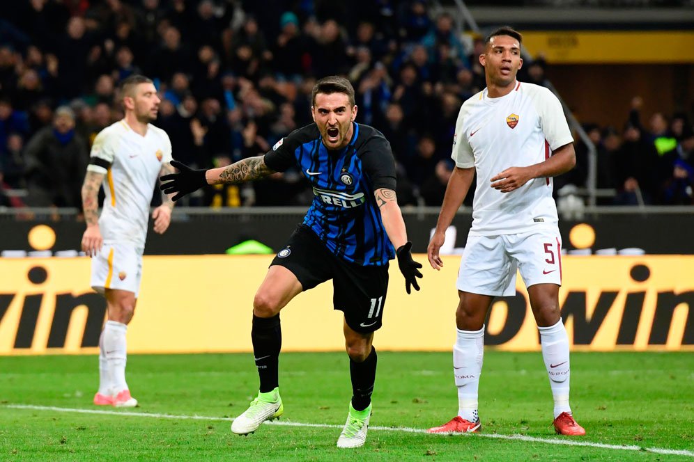 Hasil Pertandingan Inter Milan vs AS Roma: Skor 1-1