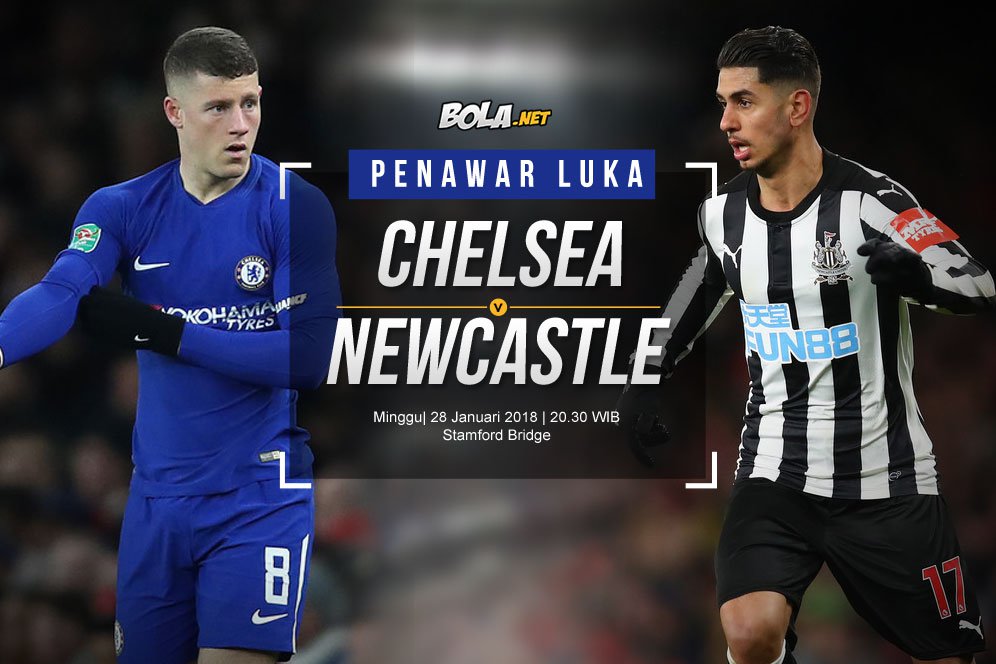 Prediksi Chelsea vs Newcastle United 28 Januari 2018