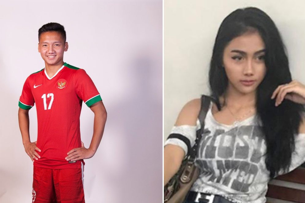 Bikin Gemes, Inilah Wajah Cantik Kekasih Pemain Timnas U-19 Syahrian Abimanyu