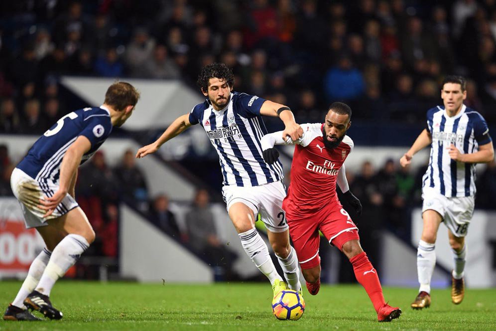 Hasil Pertandingan West Brom vs Arsenal: Skor 1-1 