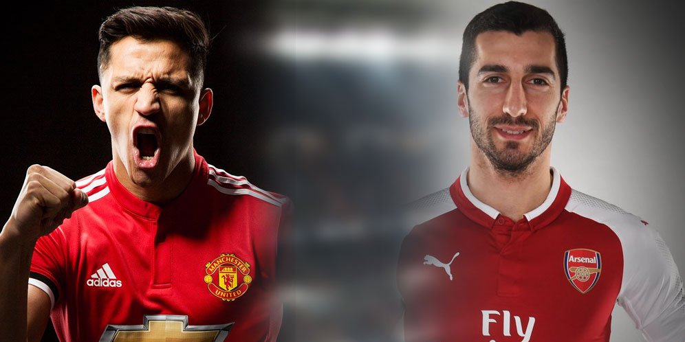 MU dan Arsenal Resmikan Pertukaran Sanchez dan Mkhitaryan