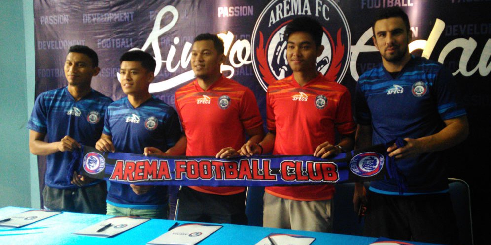 Arema FC Perkenalkan 12 Penggawa untuk Musim 2018