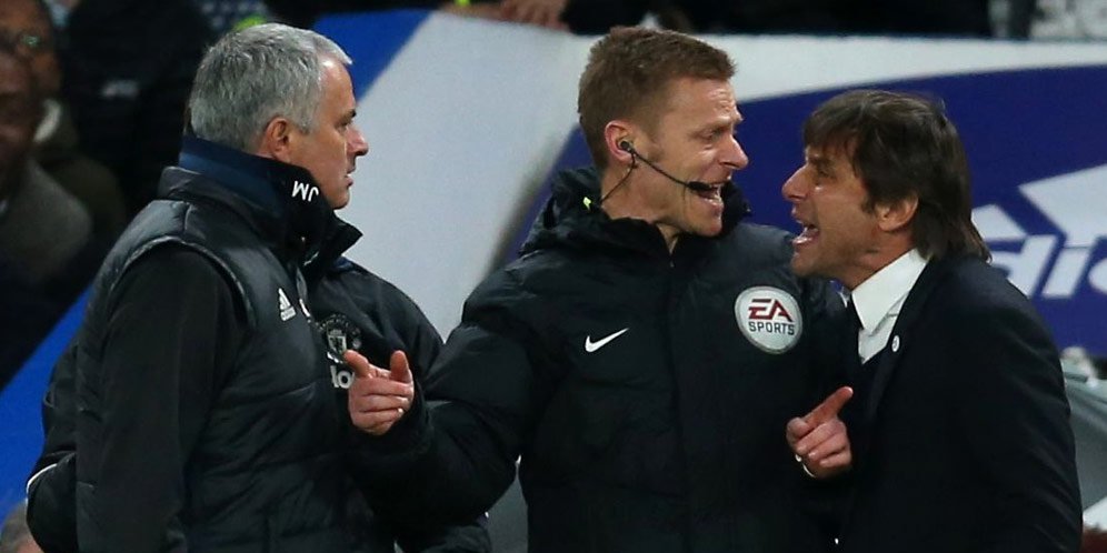 Mourinho Mengaku Hubungannya dengan Conte Baik-baik Saja