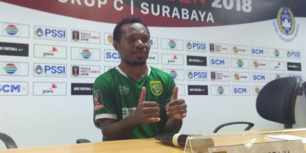 Cetak Gol Debut di Persebaya, Begini Perasaan Feri Pahabol Cetak Gol Debut di Persebaya, Begini Perasaan Feri Pahabol