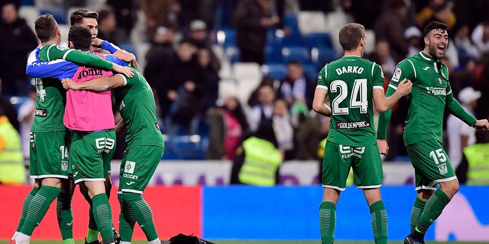 Singkirkan Real Madrid, Leganes Cetak Sejarah