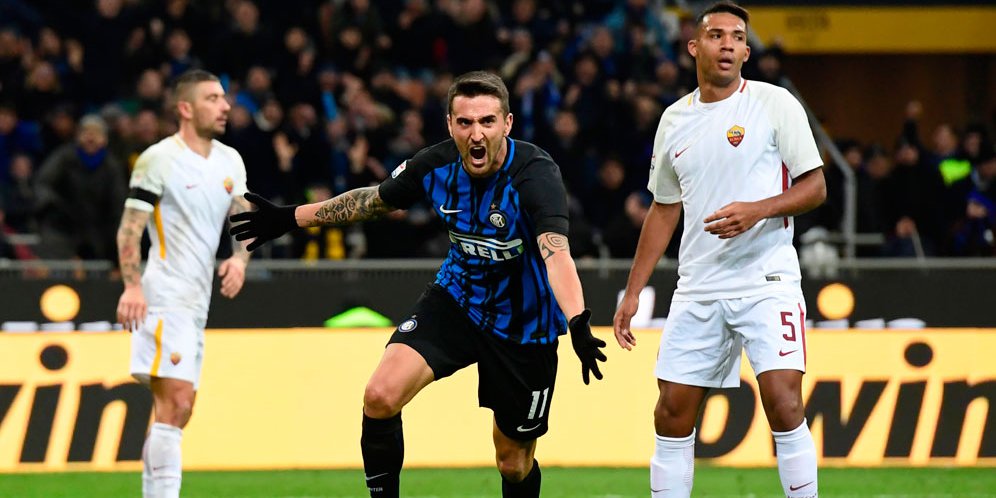 Hasil Pertandingan Inter Milan vs AS Roma: Skor 1-1