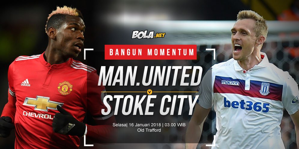 Prediksi Manchester United vs Stoke City 16 Januari 2018