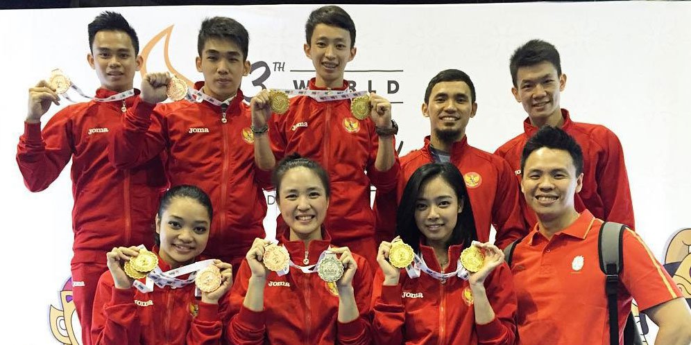 Dikenalkan Menpora, Atlet Wushu Ini Bikin Waganet Salah Fokus