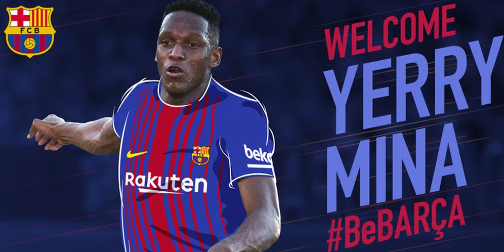 Dikontrak Hingga 2023, Barca Resmi Gaet Yerry Mina