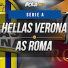 Data dan Fakta Serie A: Hellas Verona vs AS Roma