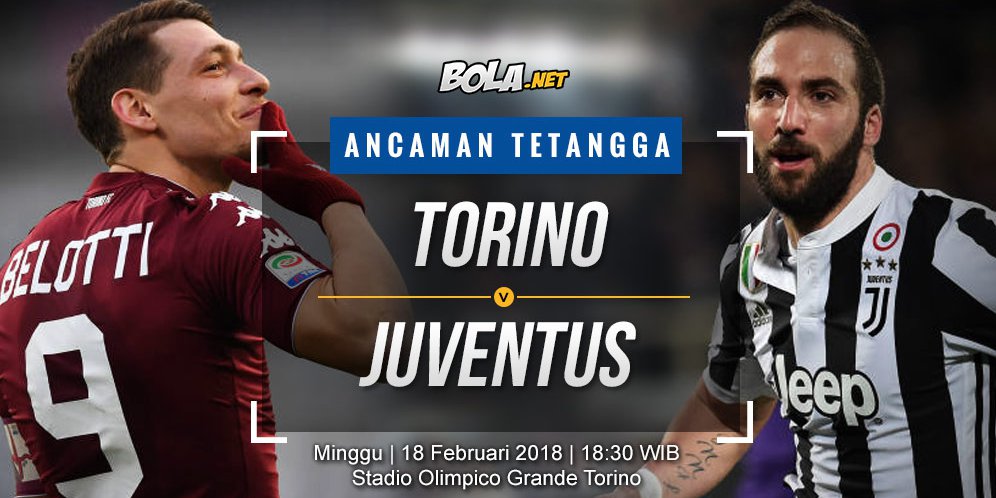 Data dan Fakta Serie A: Torino vs Juventus
