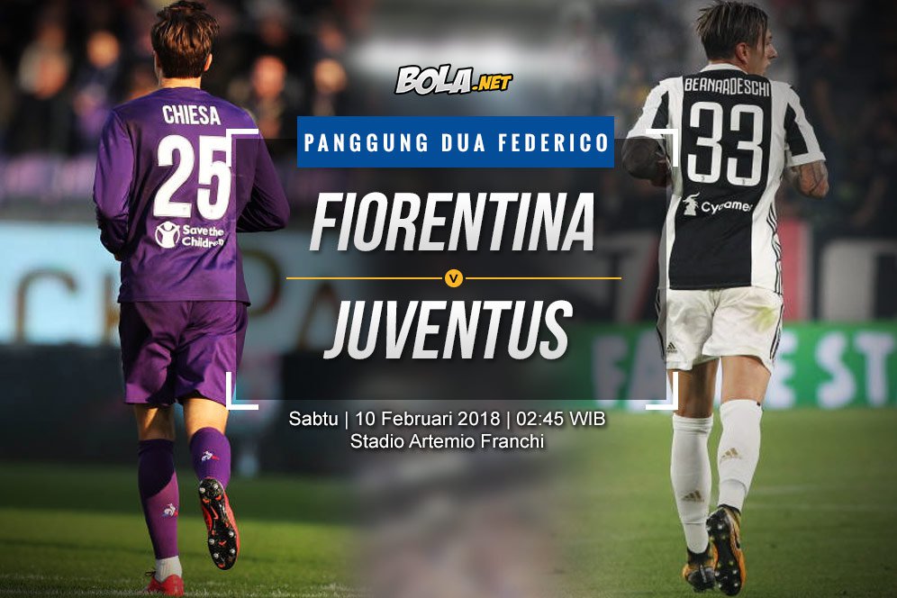 Prediksi Fiorentina vs Juventus 10 Februari 2018