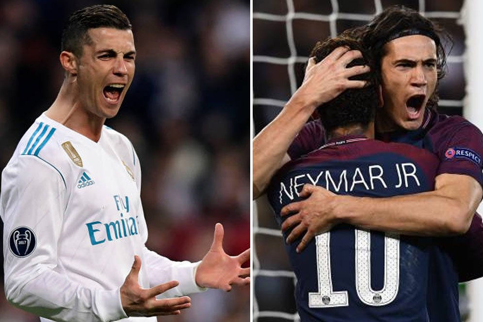 Madrid vs PSG, Pemain Tertajam dan Tim Terganas