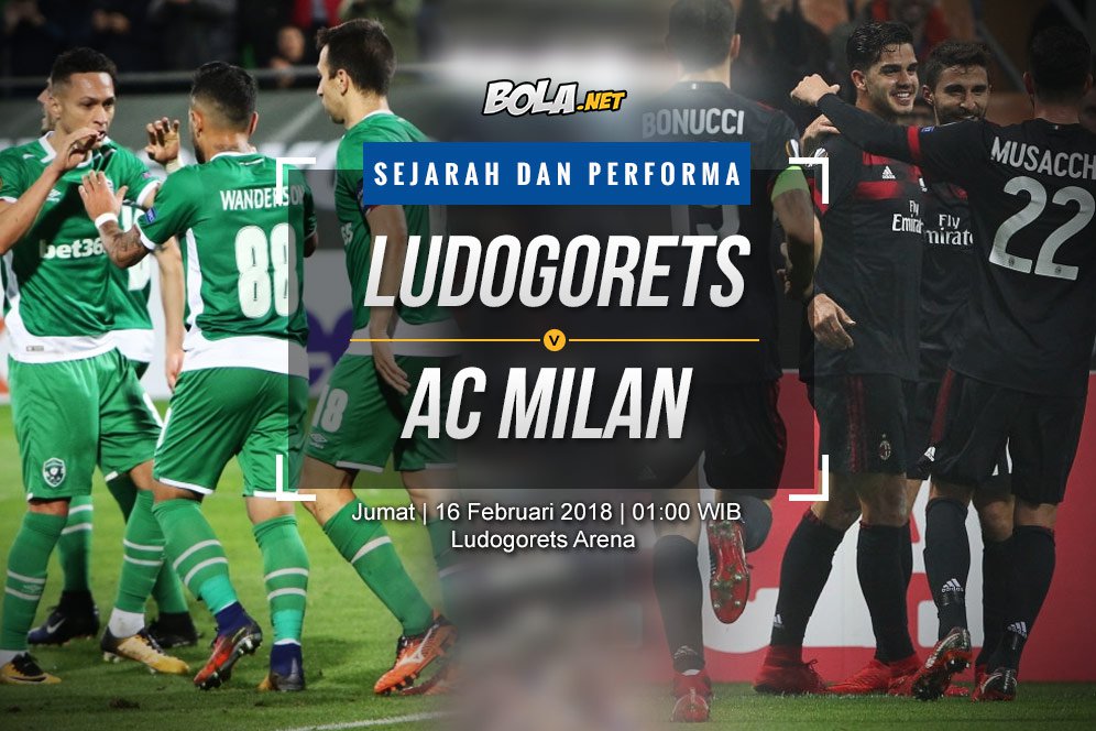 Data dan Fakta Liga Europa: Ludogorets vs AC Milan