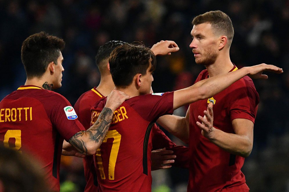 Hasil Pertandingan AS Roma vs Benevento: Skor 5-2