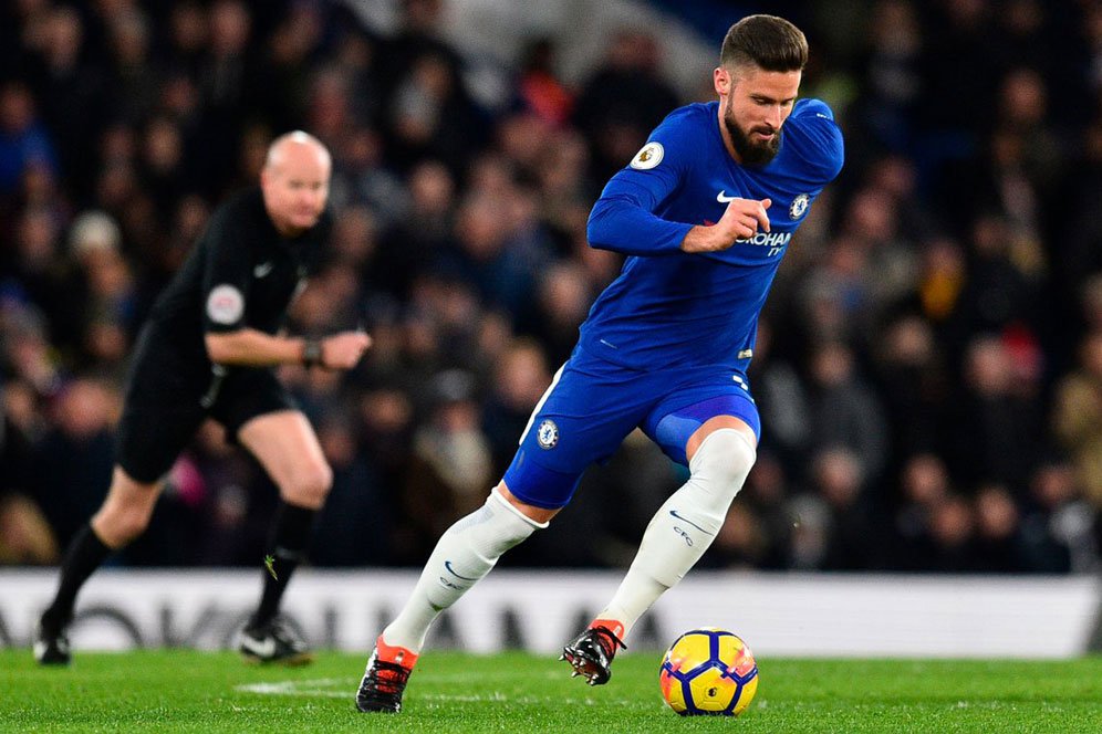 Sebelum Debut, Giroud Dapat Bisikan Ini dari Conte