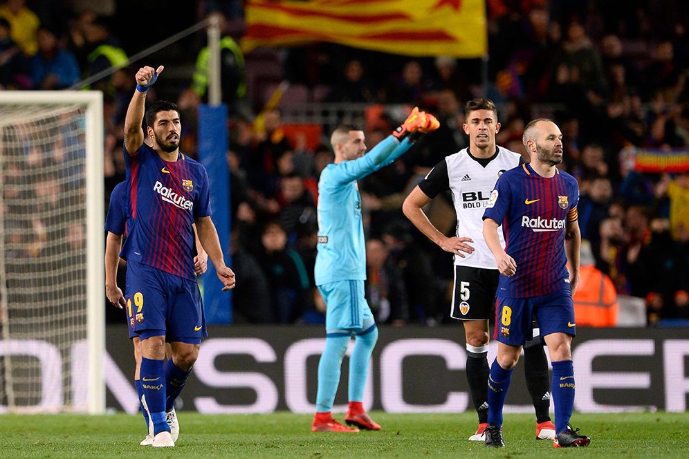 Hasil Pertandingan Barcelona vs Valencia: Skor 1-0