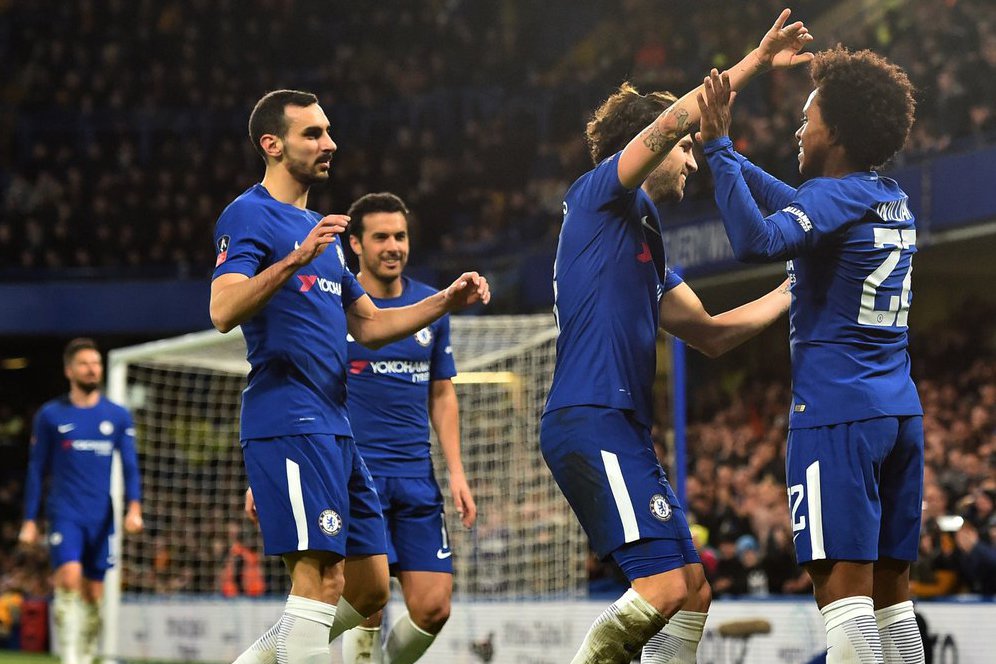 Hasil Pertandingan Chelsea vs Hull City: Skor 4-0