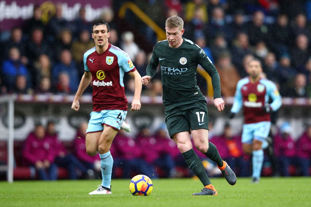 Hasil Pertandingan Burnley vs Manchester City: Skor 1-1