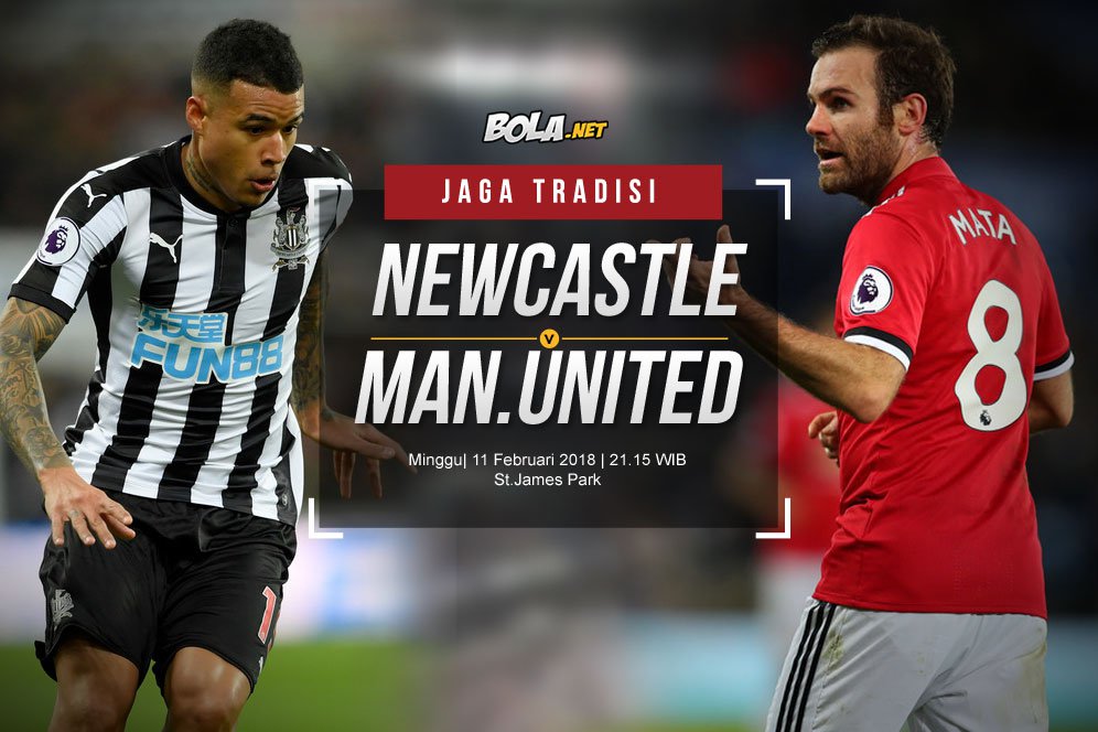 Prediksi Newcastle United vs Manchester United 11 Februari 2018