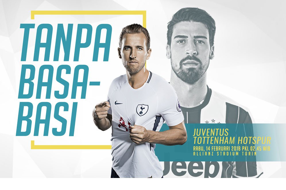 Prediksi Juventus vs Tottenham 14 Februari 2018