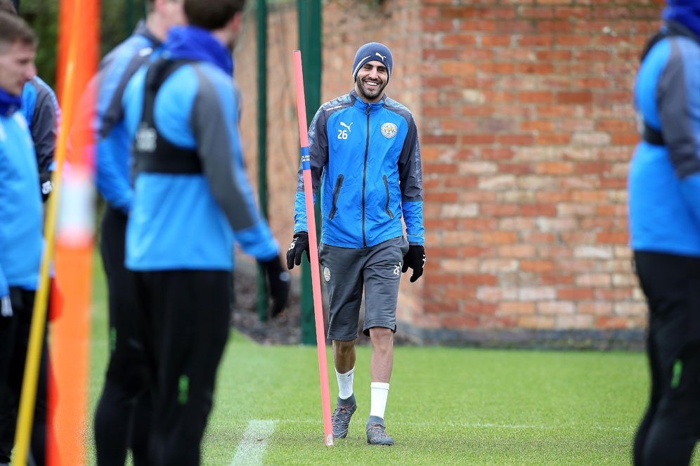 Kembali Berlatih di Leicester, Ini Klarifikasi Mahrez