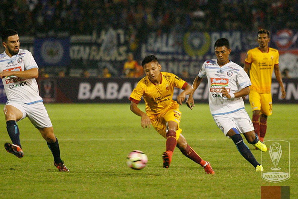 Sriwijaya FC Singkirkan Juara Bertahan Piala Presiden