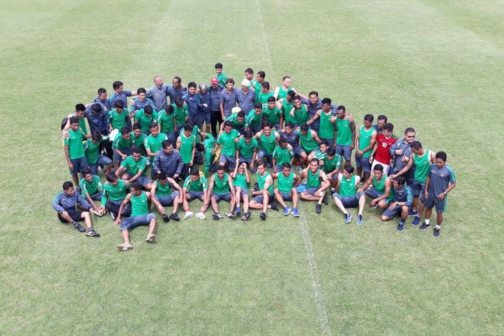 Timnas Indonesia U-23 Tengah Berlatih Taktik untuk Hadapi Bahrain di Anniversary Cup