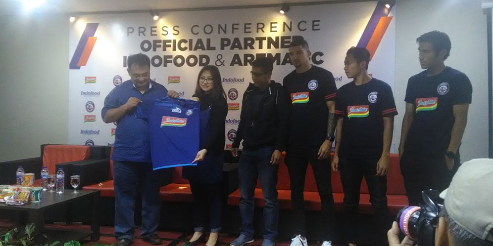 Arema FC Resmi Rilis Kerja Sama Dengan Indofood