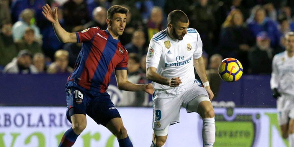 Hasil Pertandingan Levante vs Real Madrid: Skor 2-2