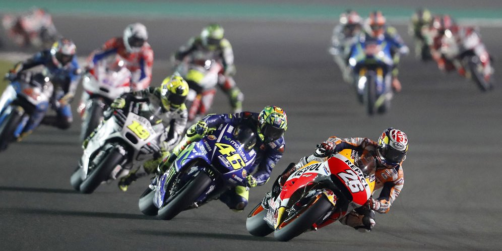 Rider MotoGP Sambut Positif Simulasi Hujan Di Qatar  