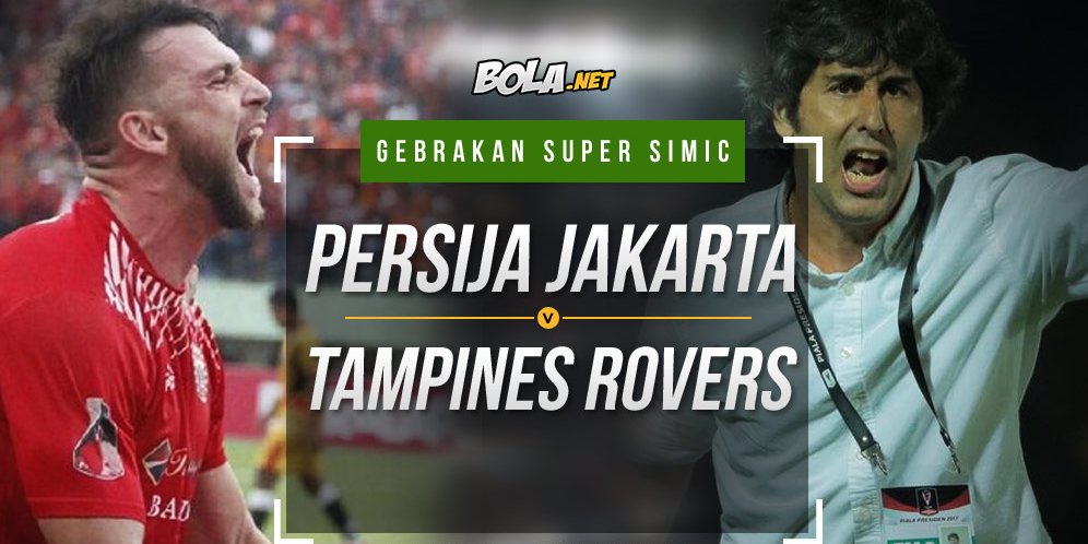 Prediksi Persija Jakarta vs Tampines Rovers 28 Februari 2018