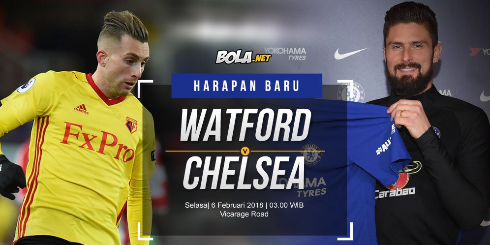 Prediksi Watford vs Chelsea 6 Februari 2018