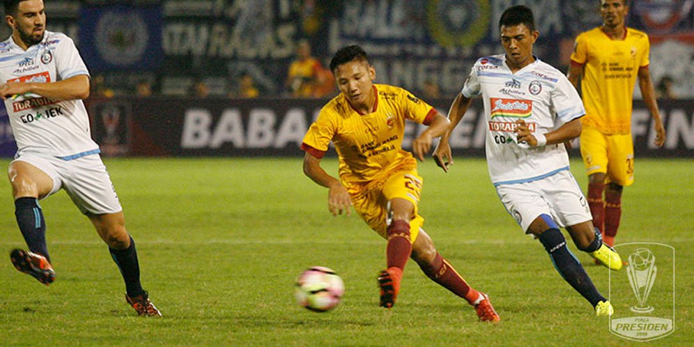 Sriwijaya FC Singkirkan Juara Bertahan Piala Presiden