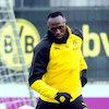 Cetak Gol dan Trik Nutmeg, Usain Bolt Tampil Impresif di Sesi Latihan Dortmund