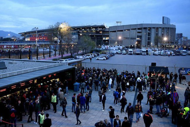 Sudah Bersiap Masuk Camp Nou