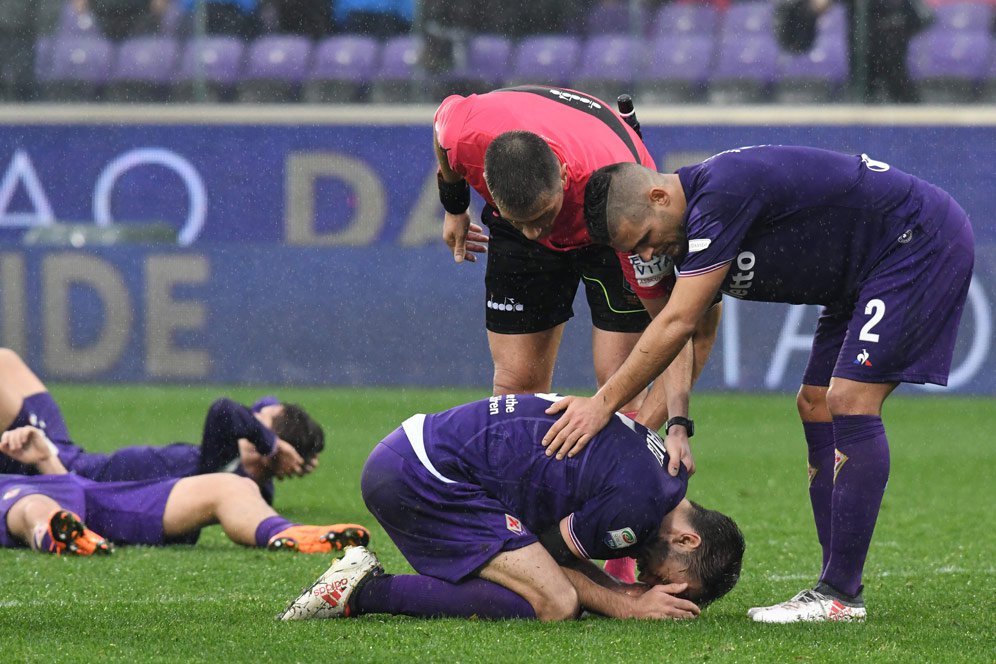 RIP Davide Astori: Tangis Kapten Baru Fiorentina di Akhir Laga