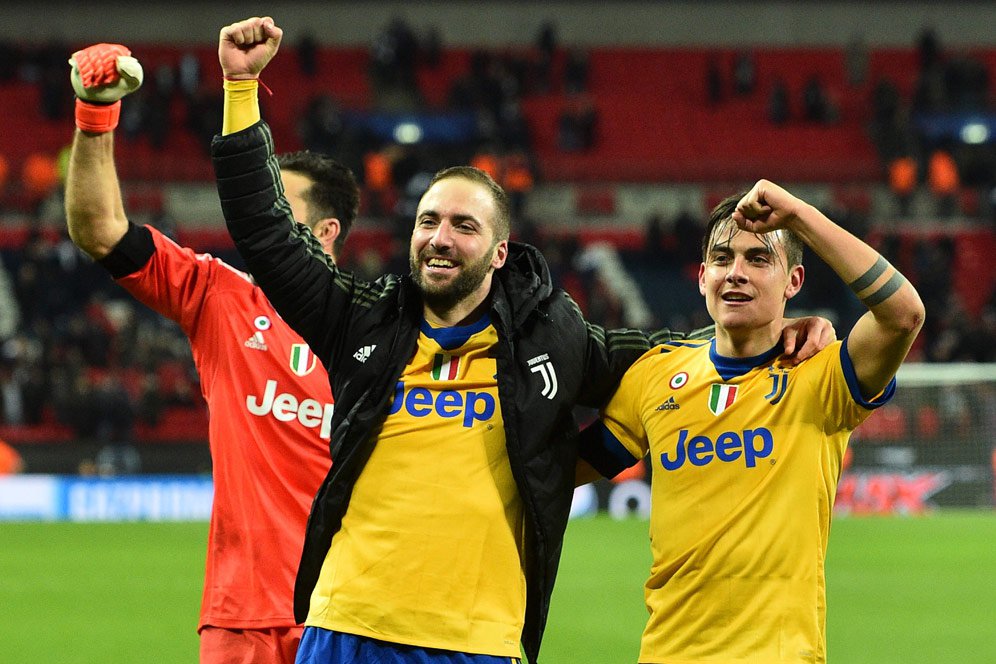 Higuain: Kami Menang di Stadion Legendaris Wembley